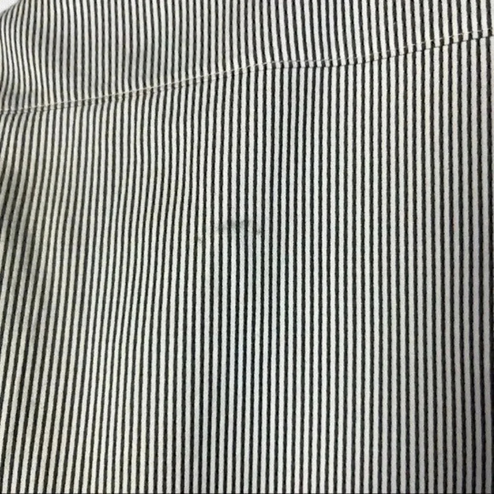 Theory Gray & White Stripe Button Down Dress Shir… - image 3